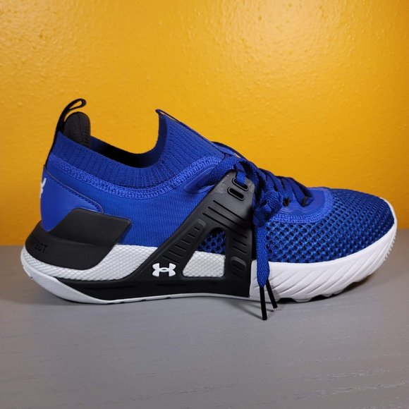 Under Armour Project Rock 4 Training Shoes Men's Size 8 3023695-400 Royal Blue - Picture 4 of 10